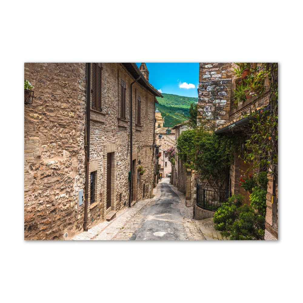 Wall art acrylic Charming street