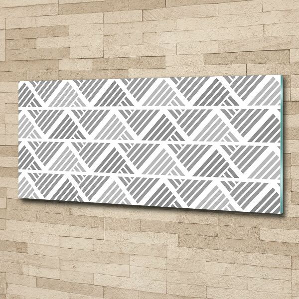 Print on acrylic Geometric background