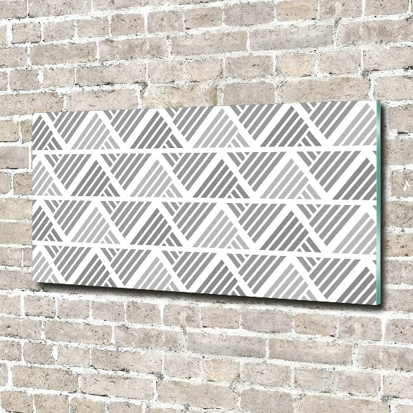 Print on acrylic Geometric background