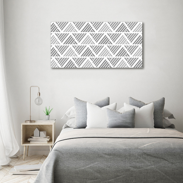 Print on acrylic Geometric background