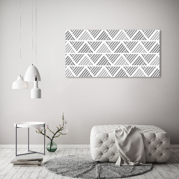 Print on acrylic Geometric background