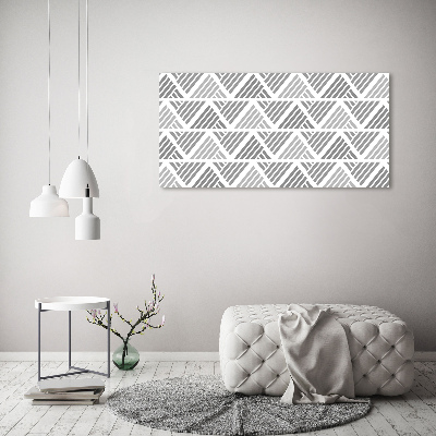 Print on acrylic Geometric background