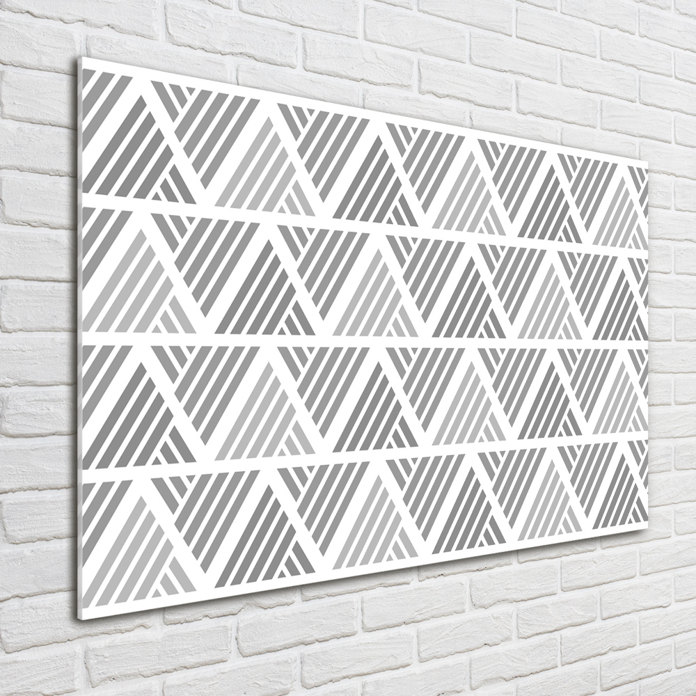 Print on acrylic Geometric background