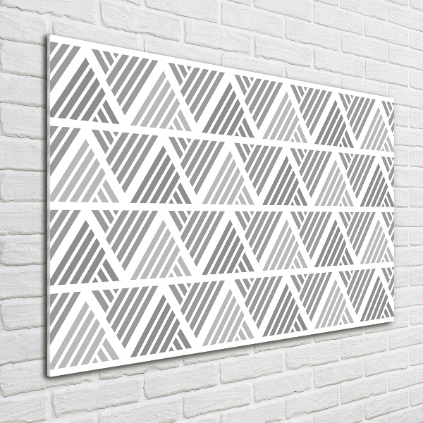 Print on acrylic Geometric background