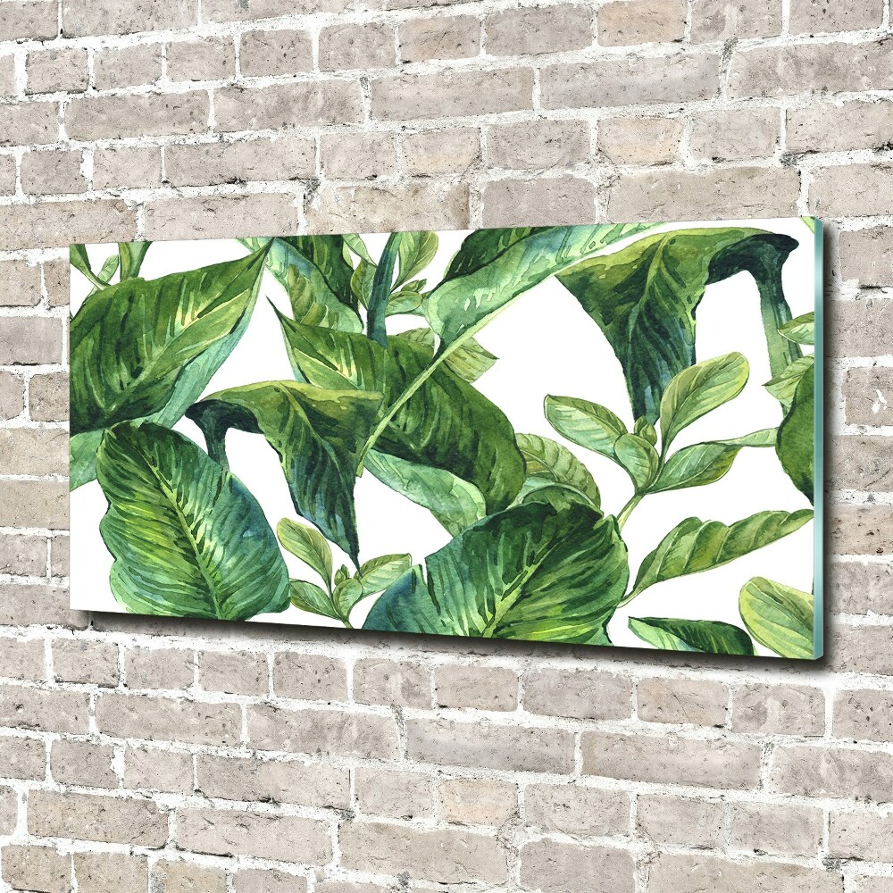 Wall art acrylic Leaves