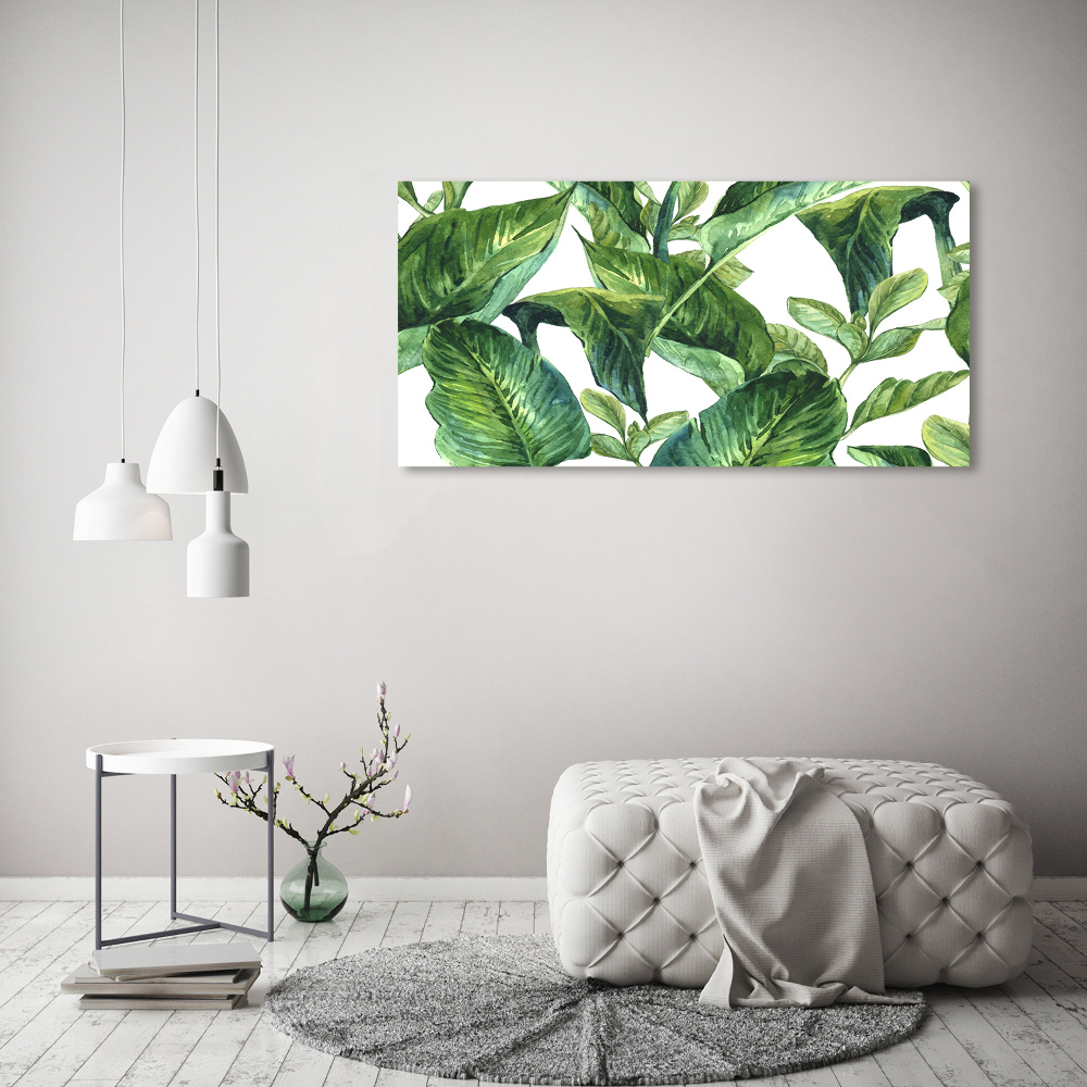 Wall art acrylic Leaves