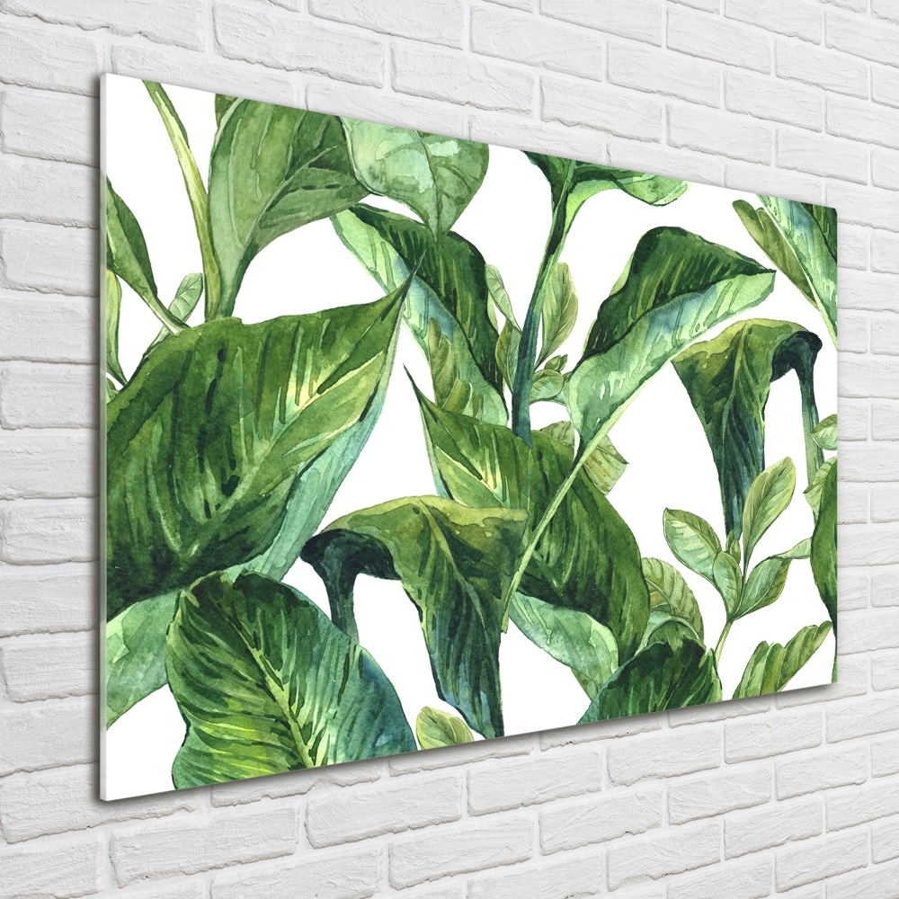 Wall art acrylic Leaves