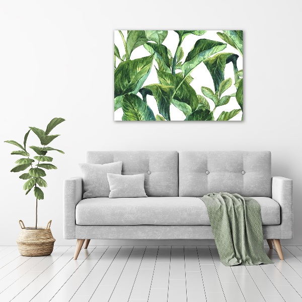 Wall art acrylic Leaves