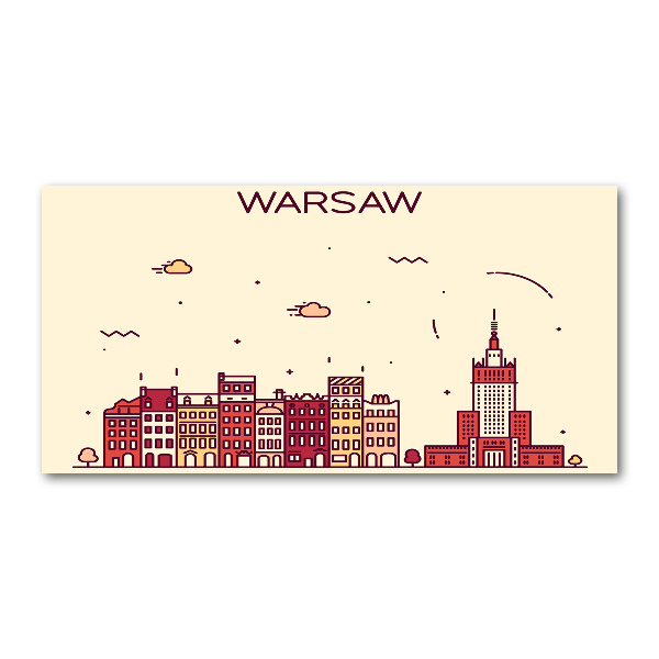 Print on acrylic Warsaw Poland