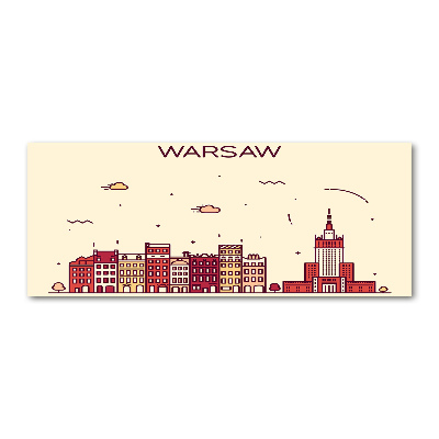 Print on acrylic Warsaw Poland