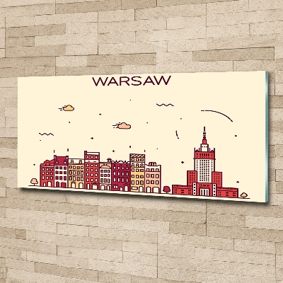 Print on acrylic Warsaw Poland