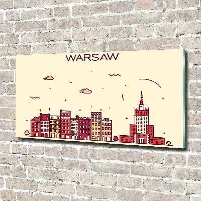 Print on acrylic Warsaw Poland