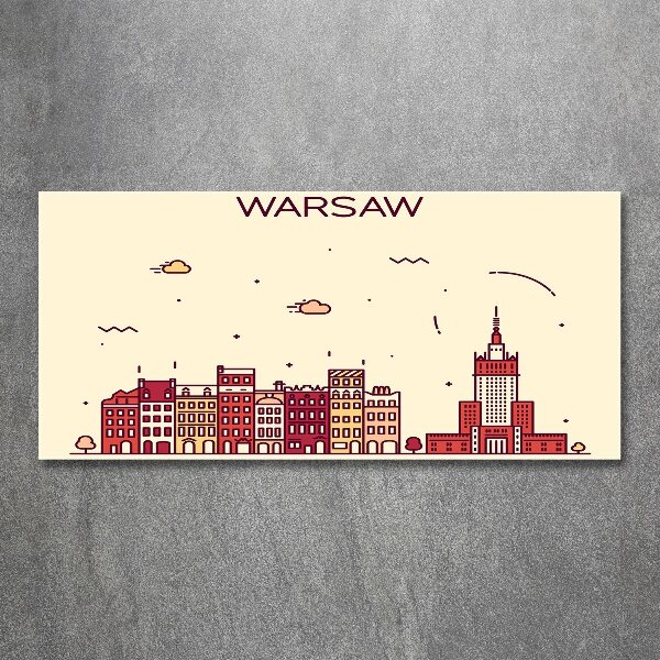 Print on acrylic Warsaw Poland