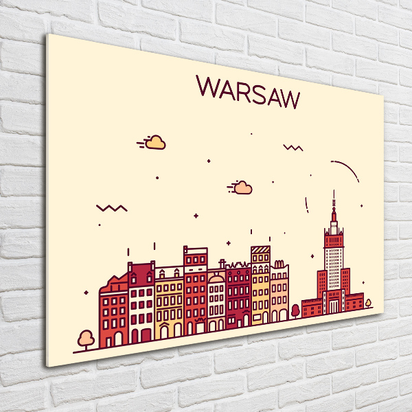 Print on acrylic Warsaw Poland