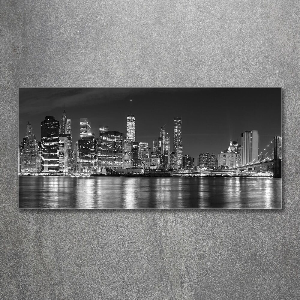 Print on acrylic Manhattan at night