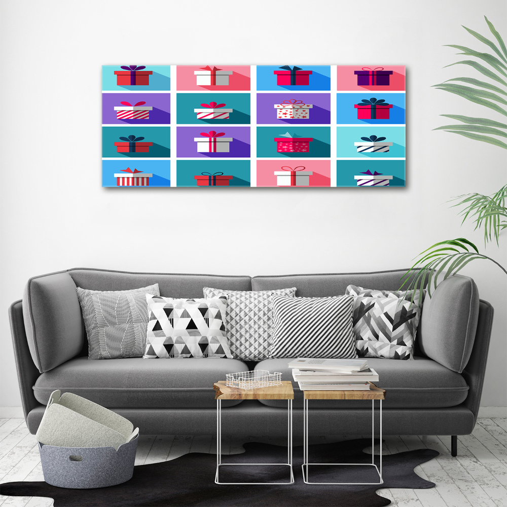 Acrylic wall picture Presents