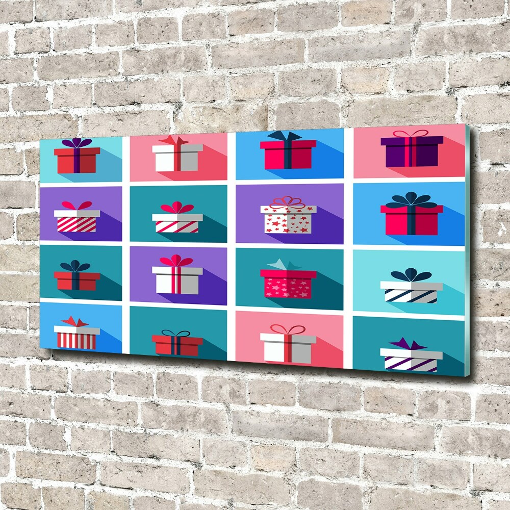 Acrylic wall picture Presents