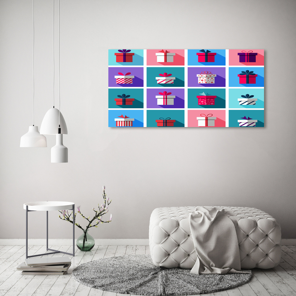 Acrylic wall picture Presents