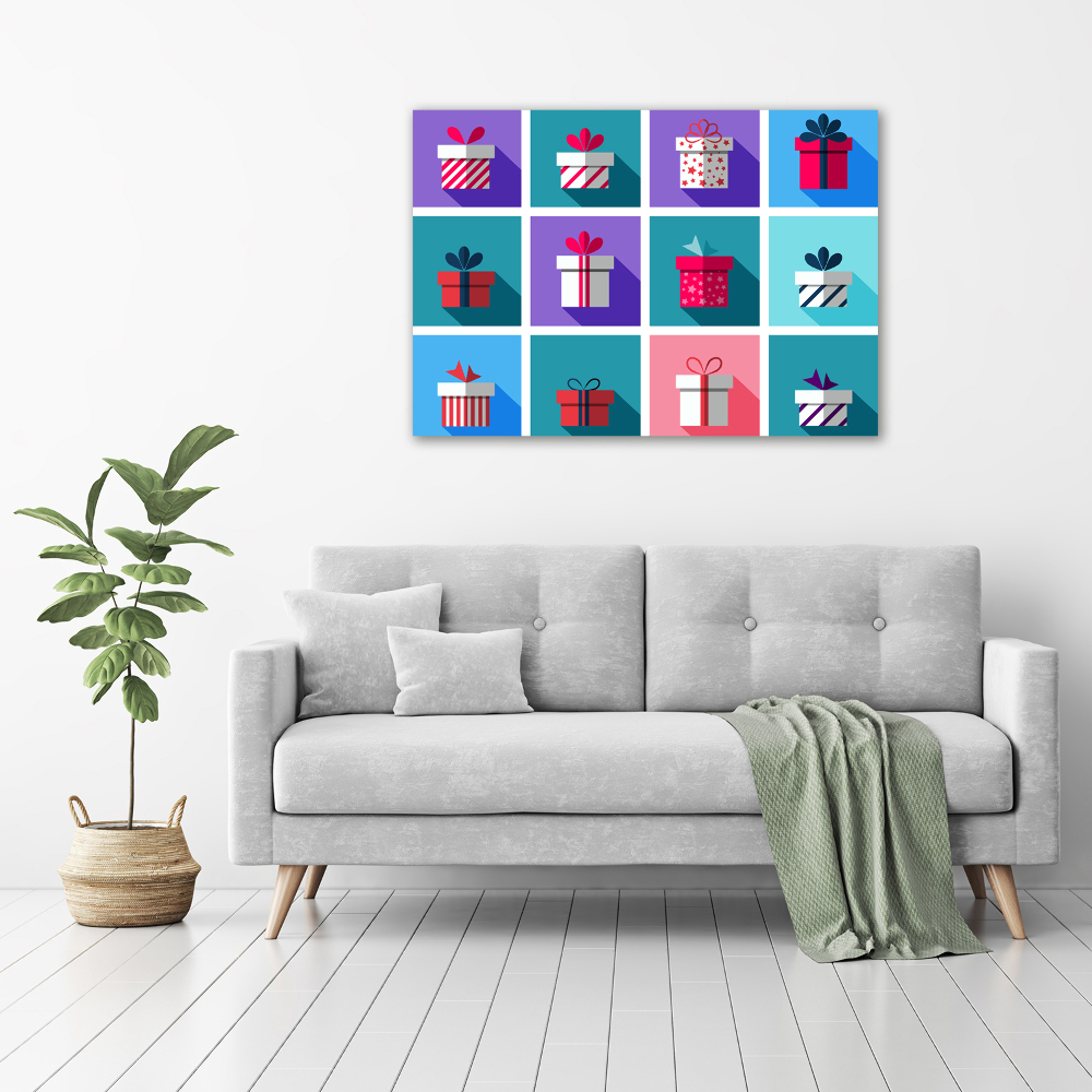 Acrylic wall picture Presents