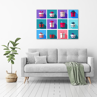 Acrylic wall picture Presents