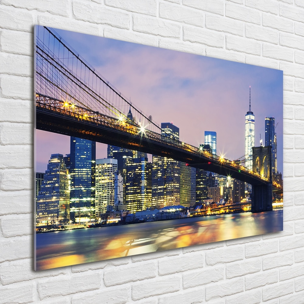 Print on acrylic Brooklyn bridge