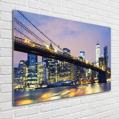 Print on acrylic Brooklyn bridge