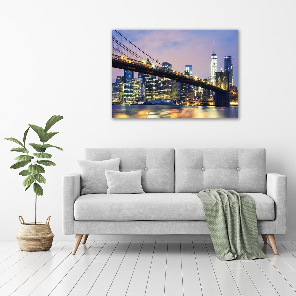 Print on acrylic Brooklyn bridge