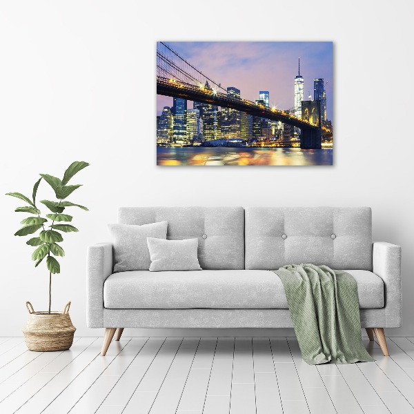 Print on acrylic Brooklyn bridge