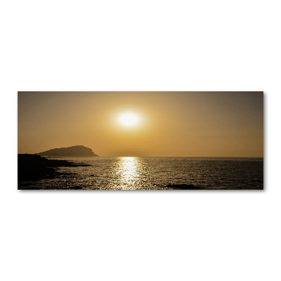 Acrylic wall art Sunset sea