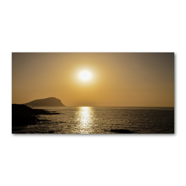 Acrylic wall art Sunset sea