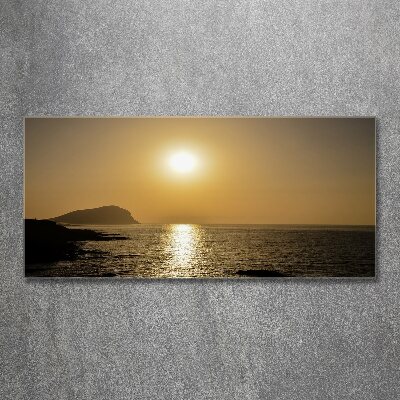 Acrylic wall art Sunset sea