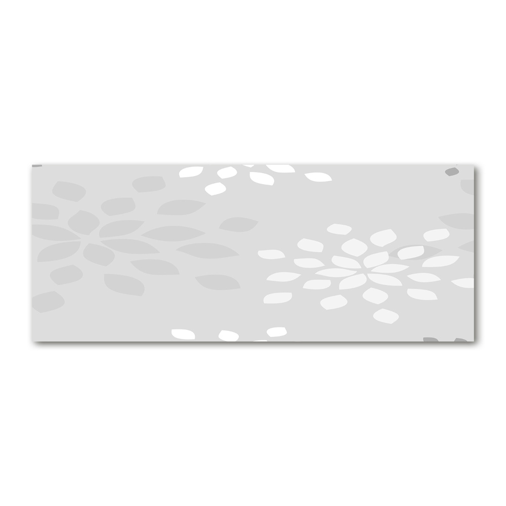 Print on acrylic Floral pattern