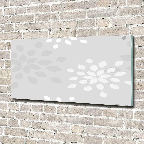 Print on acrylic Floral pattern