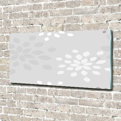 Print on acrylic Floral pattern