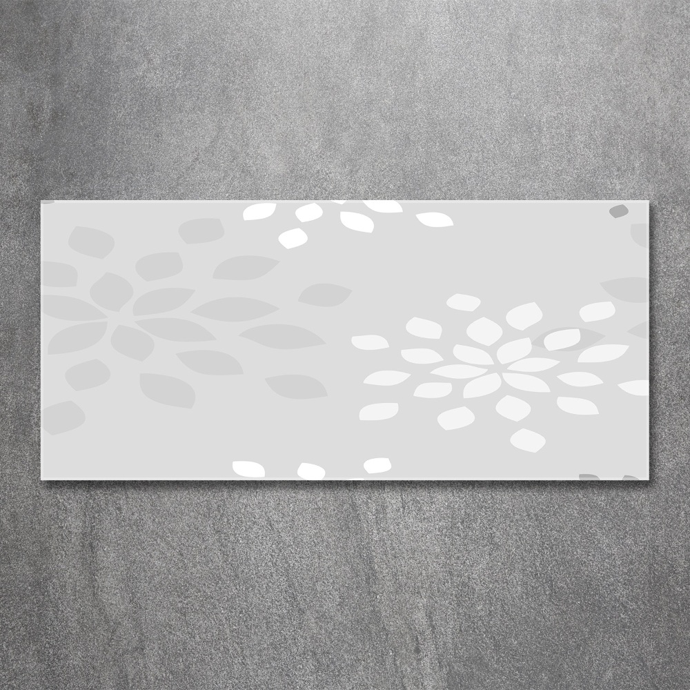 Print on acrylic Floral pattern