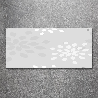 Print on acrylic Floral pattern