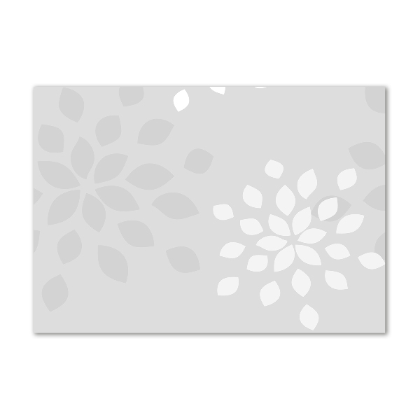 Print on acrylic Floral pattern