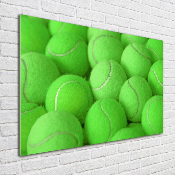 Wall art acrylic Tennis balls