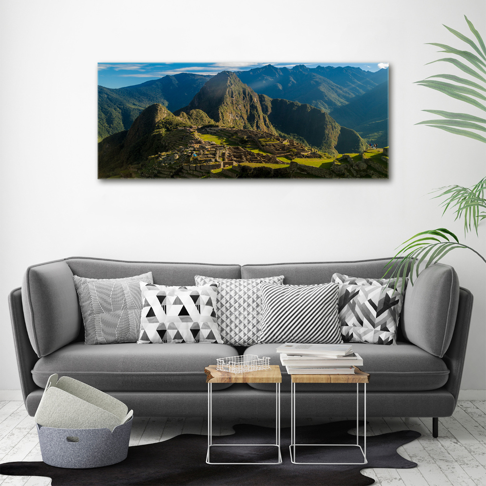 Wall art acrylic Machu Picchu ruins