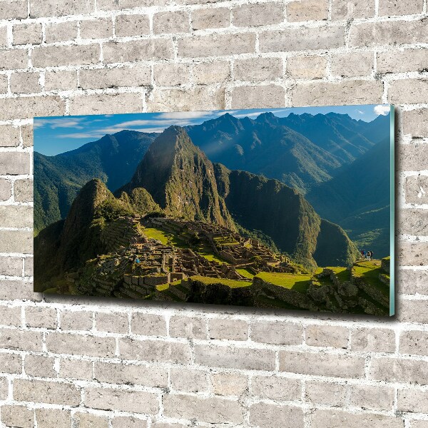 Wall art acrylic Machu Picchu ruins