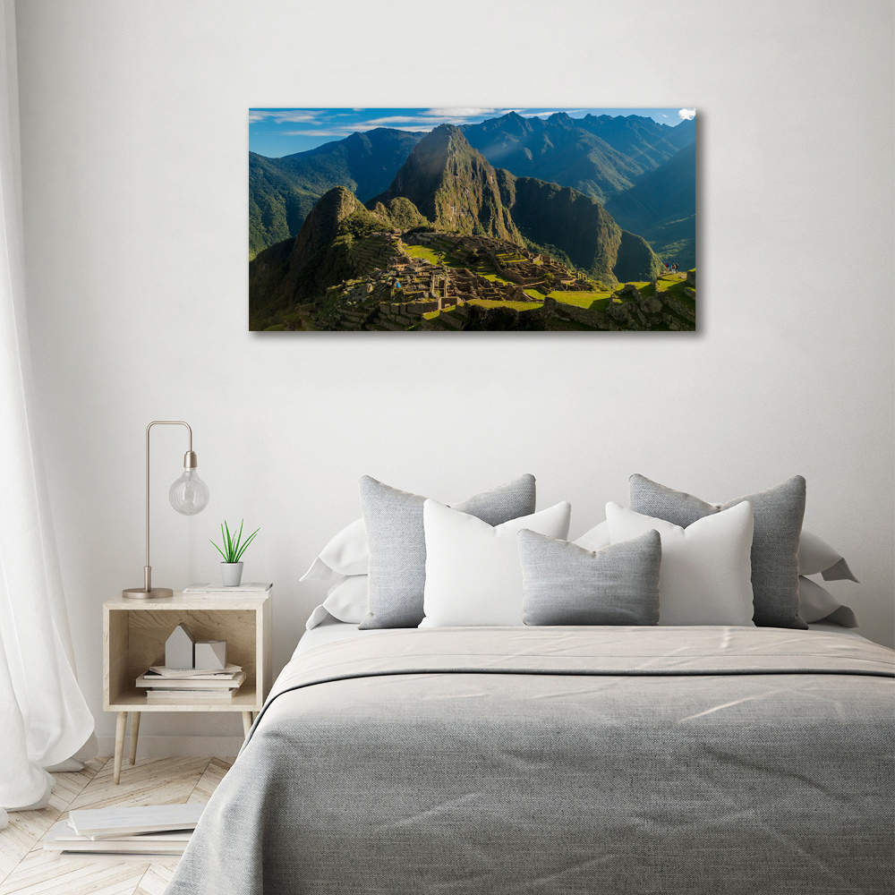 Wall art acrylic Machu Picchu ruins