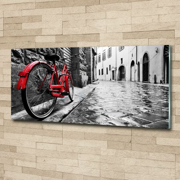 Print on acrylic Red bike