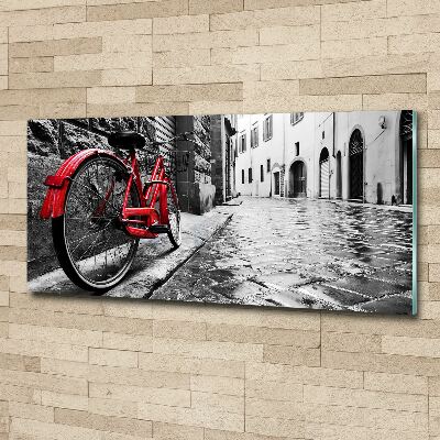 Print on acrylic Red bike