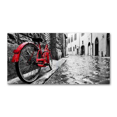 Print on acrylic Red bike