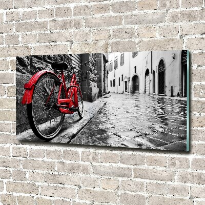 Print on acrylic Red bike