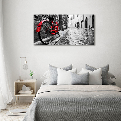 Print on acrylic Red bike