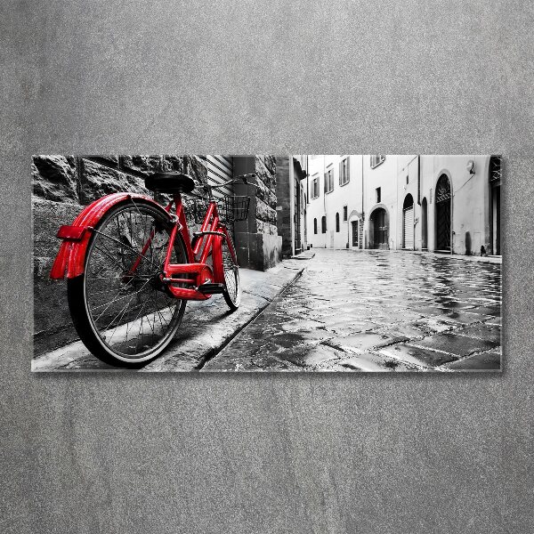 Print on acrylic Red bike