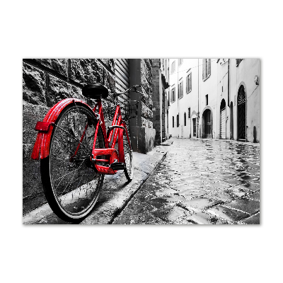 Print on acrylic Red bike