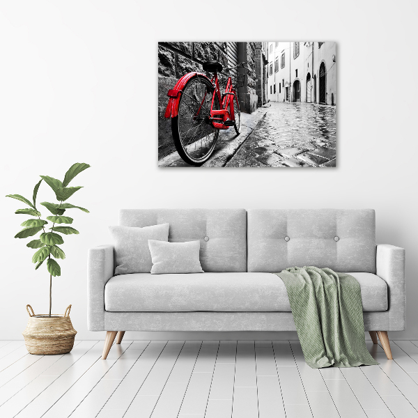 Print on acrylic Red bike