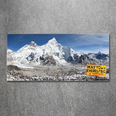 Print on acrylic Mount Everest